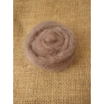 Twilight (light brown/pink) Carded Wool 10g Twilight (light brown/pink) Carded Wool 10g