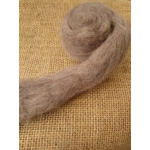 Twilight (light brown/pink) Carded Wool 10g Twilight (light brown/pink) Carded Wool 10g
