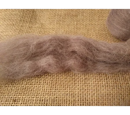 Twilight (light brown/pink) Carded Wool 10g