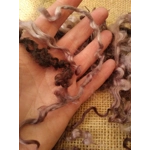 Twilight teeswater and wensleydale wool and locks 10g (v)