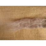 Hand Dyed, brown pink "twilight"  Mohair Carded Roving, 10g(v)