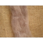 Hand Dyed, brown pink "twilight"  Mohair Carded Roving, 10g(v)