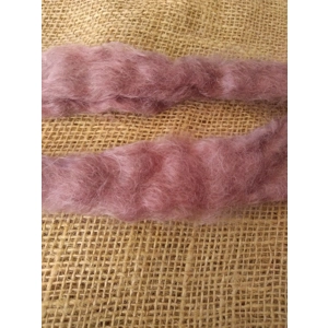 Hand Dyed, Berry Crush purple/pink   Mohair Carded Roving, 10g(v)