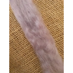 Hand Dyed, Lightest Lilac Mohair Carded Roving, 10g(v)