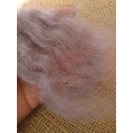 Hand Dyed, in Magical Moonlight, pale purple  Mohair Carded Roving, 10g(v)