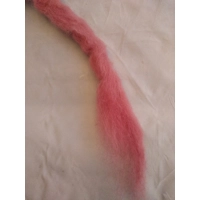 Rose Pink Carded Wool 10g