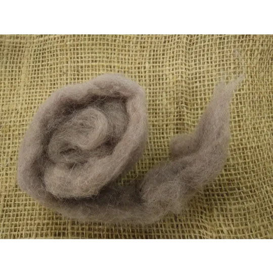 Dusk, carded mixed species fibres, 10g