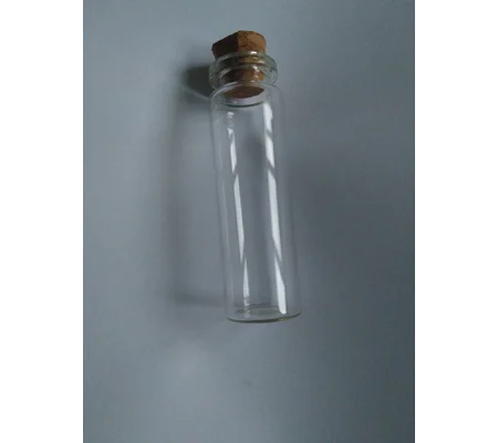Miniature Tall Glass bottle