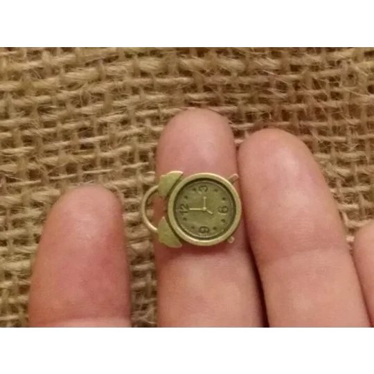 Miniature Metal Clock