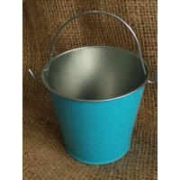 Miniature blue bucket