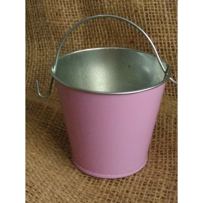 Miniature pink bucket