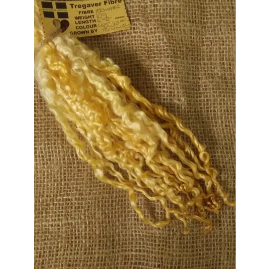 Light Golden Yellow- 10g bunch teeswater locks