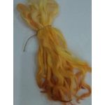Summer Sunshine Yellow and Orange Devon and Cornwall longwool locks 10g Summer Sunshine Yellow and Orange Devon and Cornwall longwool locks 10g