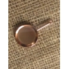 Miniature copper colour metal frying pan, 3 size options,  for crafting and props Miniature copper colour metal frying pan, 3 size options,  for crafting and props