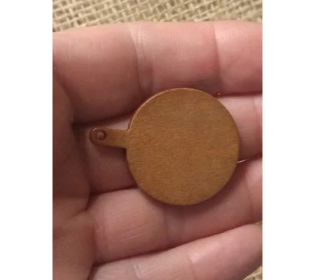 Miniature wood chopping boards, 5 shape options, for crafting and props