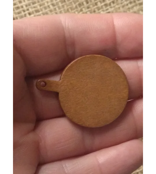 Miniature wood chopping boards, 5 shape options, for crafting and props