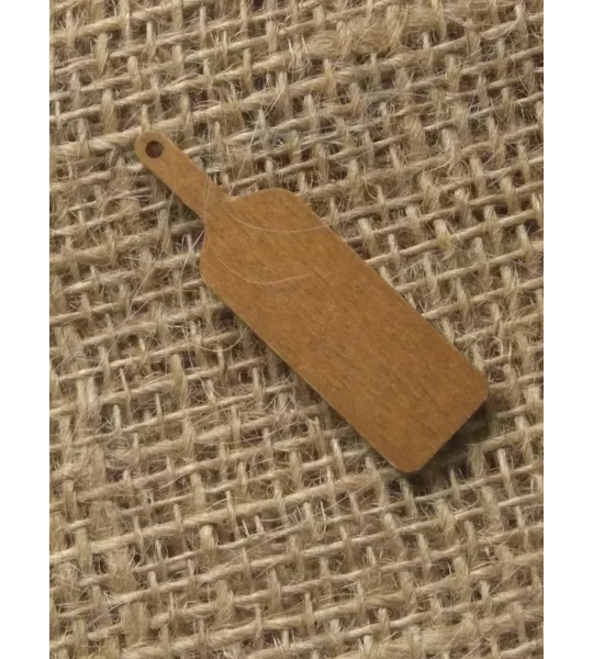 Miniature wood chopping boards, 5 shape options, for crafting and props