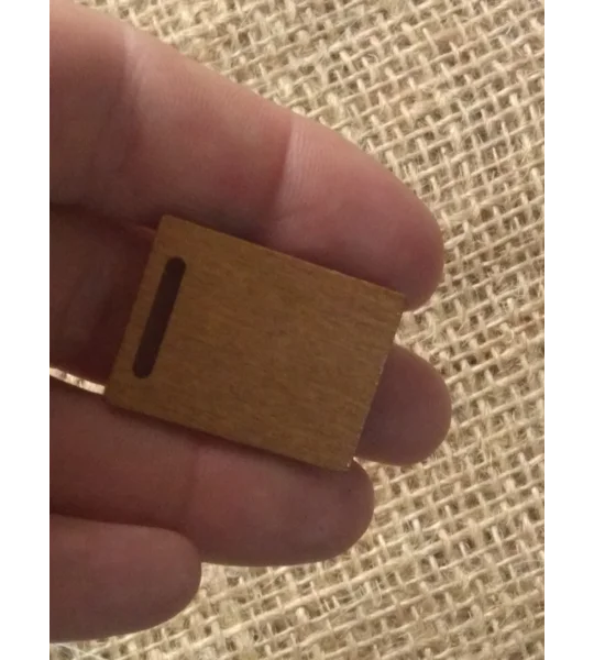 Miniature wood chopping boards, 5 shape options, for crafting and props