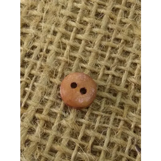 Mini Wood button - light colour wood