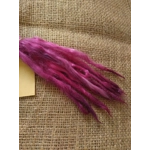 suri alpaca locks,pink purple  8-12", 10g