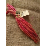 suri alpaca locks fire pink red yellow and orange   8-12", 10g