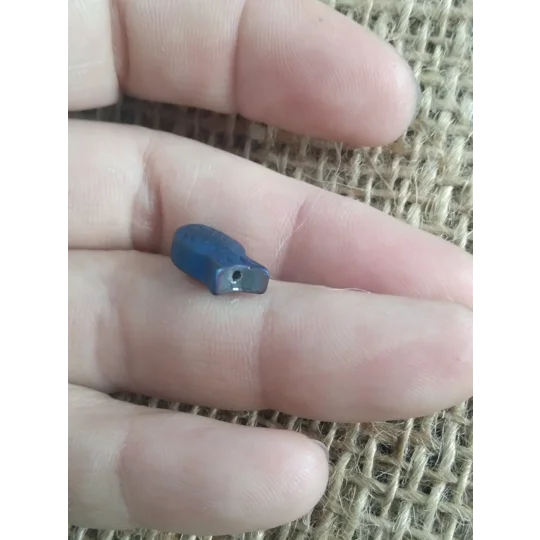 Glass Fish button - various colours
