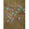 Glass Starfish  button - various pastel colours Glass Starfish  button - various pastel colours