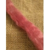 Hand Dyed, Strawberry Pink Mohair Carded Roving, 10g(v)