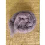 Pale Lilac Carded Wool 10g