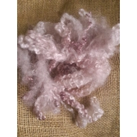 Palest Purples teeswater wool and locks 10g