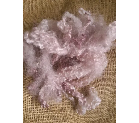 Palest Purples teeswater wool and locks 10g