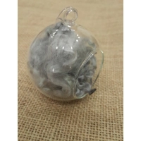 Glass Bauble / Globe /  Terrarium 8 cm