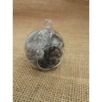 Glass Bauble / Globe /  Terrarium 6cm