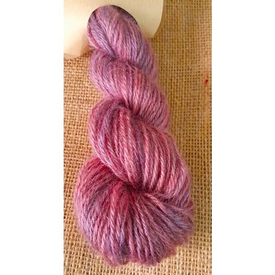 Hand dyed pure mohair yarn hank , hand dyed mohair yarn hank, heather yarn, for crochet, knitting, amigurumi, weaving, tapestry, nalbinding