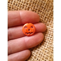 miniature  stone pumpkin bead