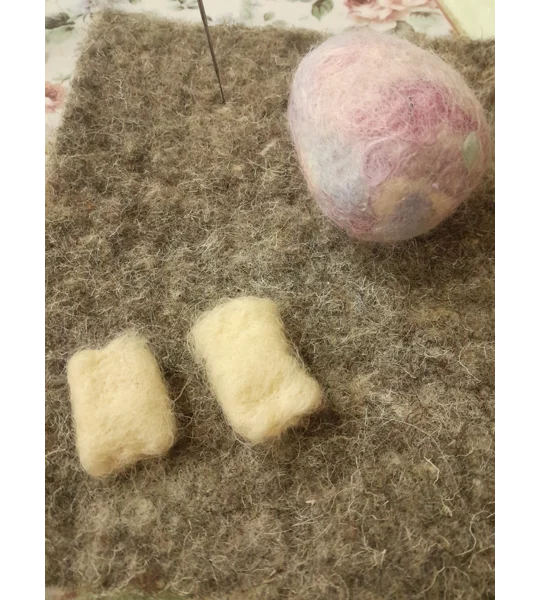 needle felting kit, felted easter egg, felted rabbit, felted bunny, beginners kit, needle felting beginners