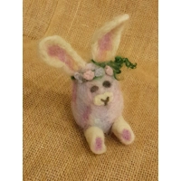 Needle Felted Easter Egg Bunny Kit