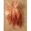 Ginger  Blue Faced Leicester wool locks 10g