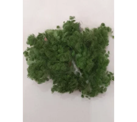 Wool Nepps - tiny balls of wool - hand dyed in greenmixed tones