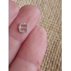 Mini Metal buckle silver colour, 3.5mm Mini Metal buckle silver colour, 3.5mm