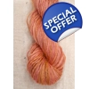 Goatally Gorgeous Pure Mohair Yarn,  Hand Dyed in golden peach, orange and pink (v) Goatally Gorgeous Pure Mohair Yarn,  Hand Dyed in golden peach, orange and pink (v)
