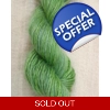 Goatally Gorgeous Pure Mohair Yarn,  Hand Dyed in apple green tones (v) Goatally Gorgeous Pure Mohair Yarn,  Hand Dyed in apple green tones (v)