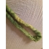 Hand Dyed, Green Mix Mohair Carded Roving, 10g(v)