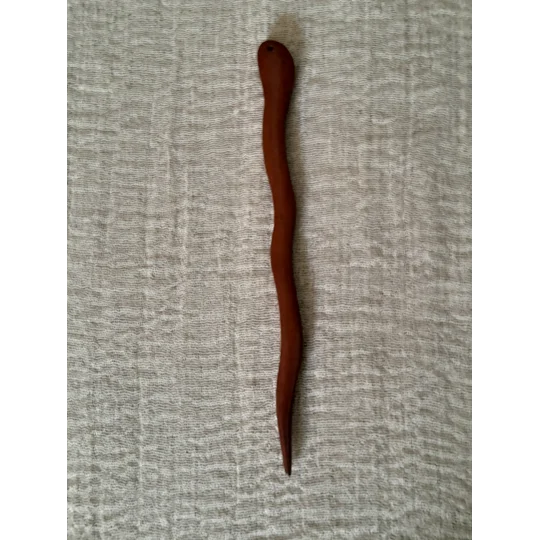 Wizard, Witch or Fairy Staff, wood, miniature prop for crafting