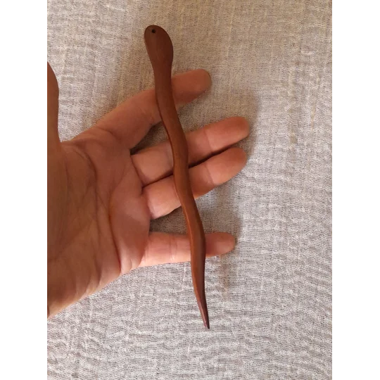 Wizard, Witch or Fairy Staff, wood, miniature prop for crafting