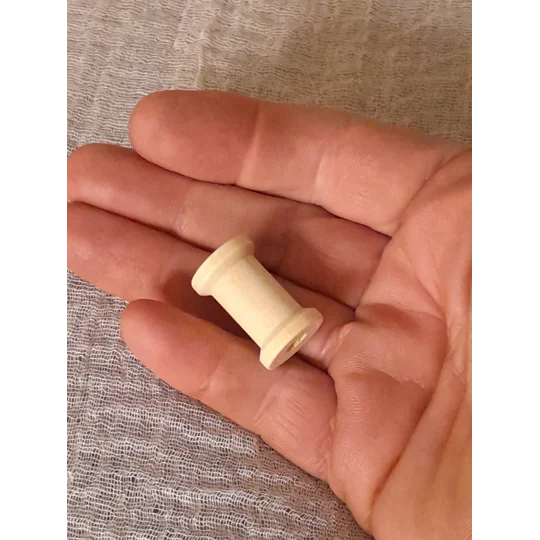 miniature spool, reel, miniature reel, spool for crafting, reel for crafting, bobbin, miniatures for crafting, wood spool