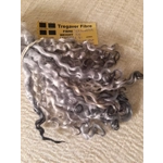 Silver mix - 10g bunch teeswater locks for doll hair and felting Silver mix - 10g bunch teeswater locks for doll hair and felting
