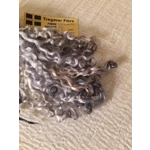 Silver mix - 10g bunch teeswater locks for doll hair and felting Silver mix - 10g bunch teeswater locks for doll hair and felting