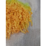 orange and yellow teeswater fleece piece orange and yellow teeswater fleece piece