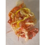 Mixed breeds curly wool, 10g Yellows and Oranges Mixed breeds curly wool, 10g Yellows and Oranges